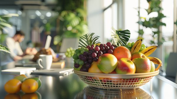 Boostez votre productivité avec des fruits au travail